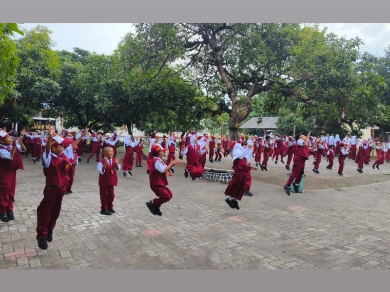 KEGIATAN PAGI CERIA DI SEKOLAH