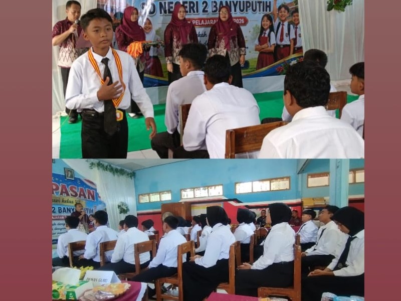 ACARA PELEPASAN SISWA-SISWI KELAS 6 SD NEGERI 2 BANYUPUTIH