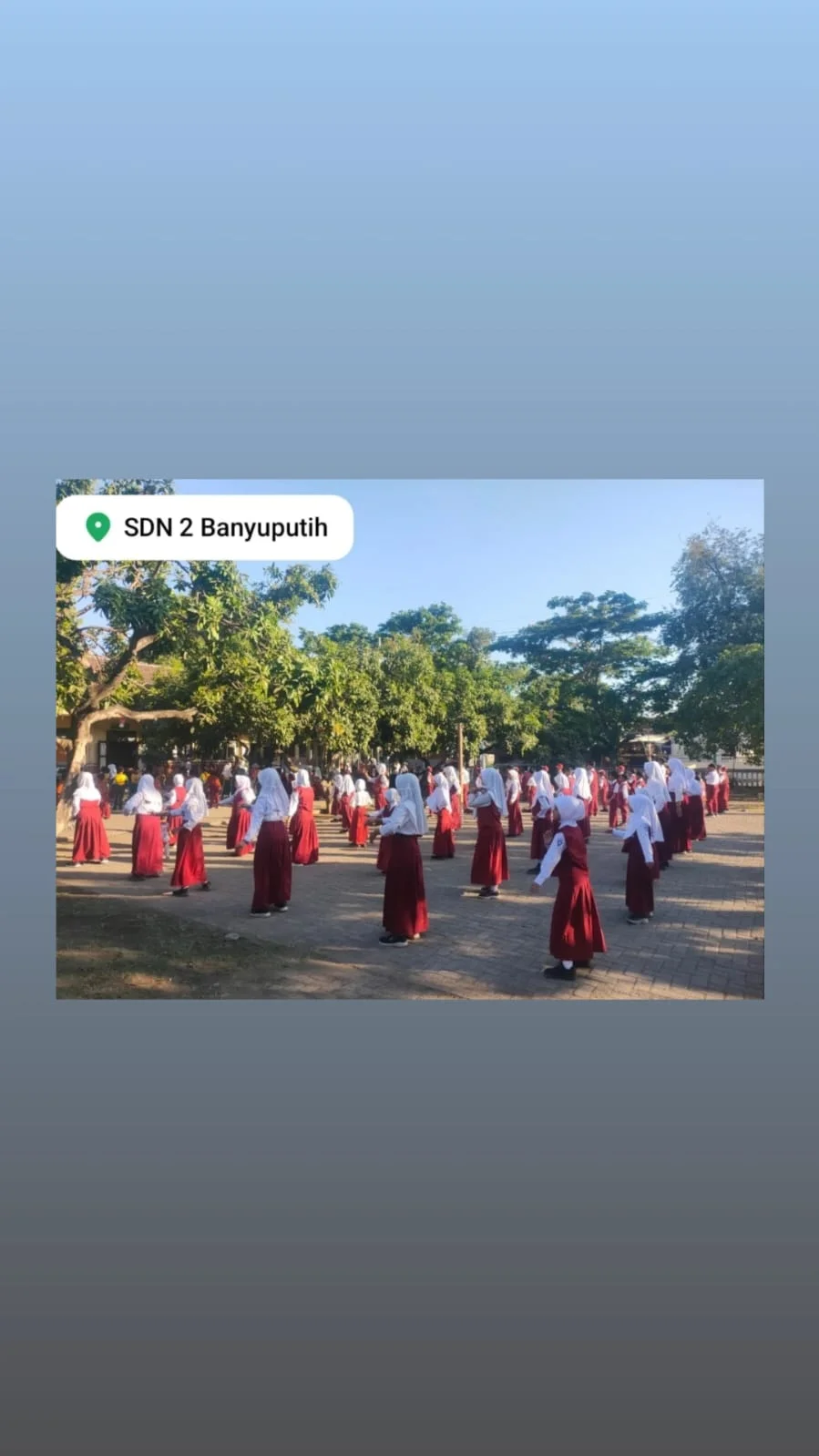 Senam Pagi Anak Situbondo dan Anak Indonesia Hebat